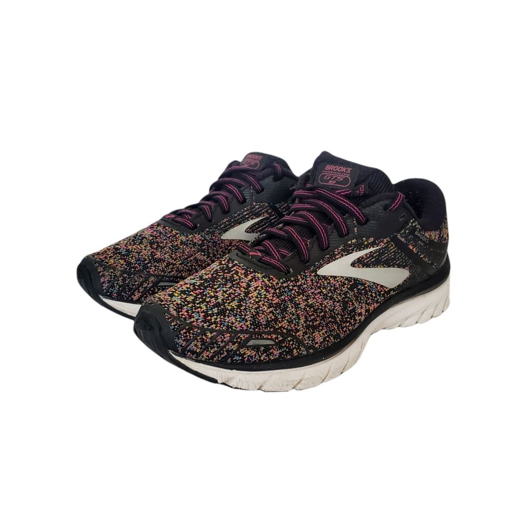 Brooks Adrenaline GTS 18 1202681B687 Multicolor Running Shoe Sneaker Women 7.5 B